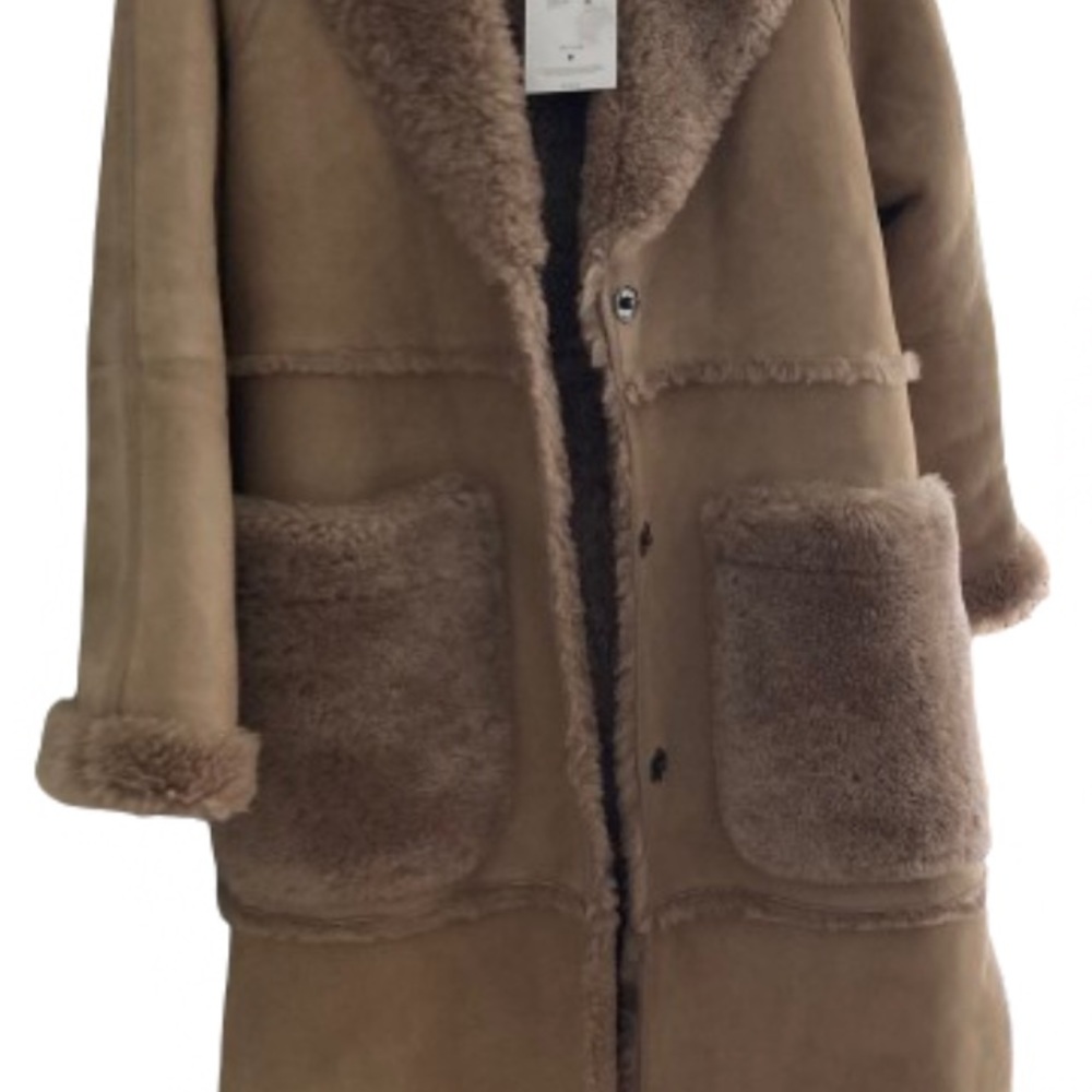 AUTHENTIC UGG FAYRE TWINFACE SHEEPSKIN COAT SIZE XL NEW WITH TAGS